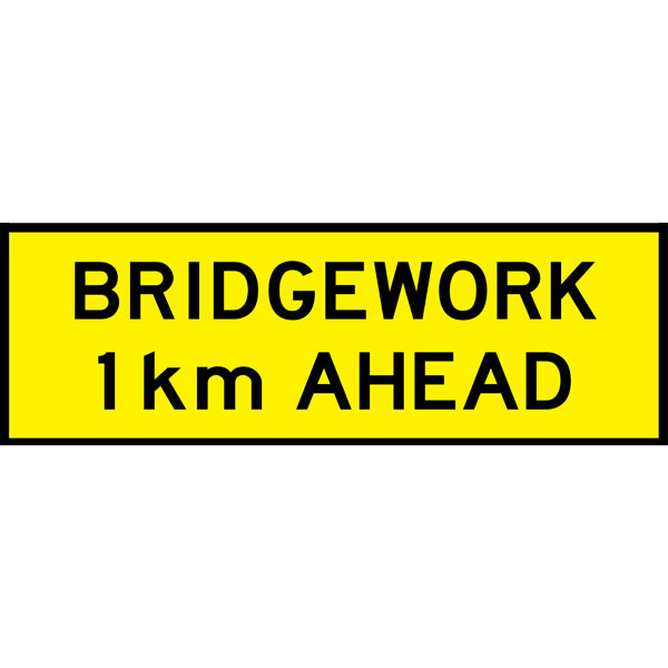 Bridgework 1km Ahead (T1-29)