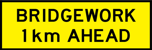 Bridgework 1km Ahead (T1-29)