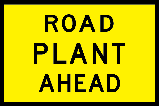 Road Plant Ahead (T1-3-1)