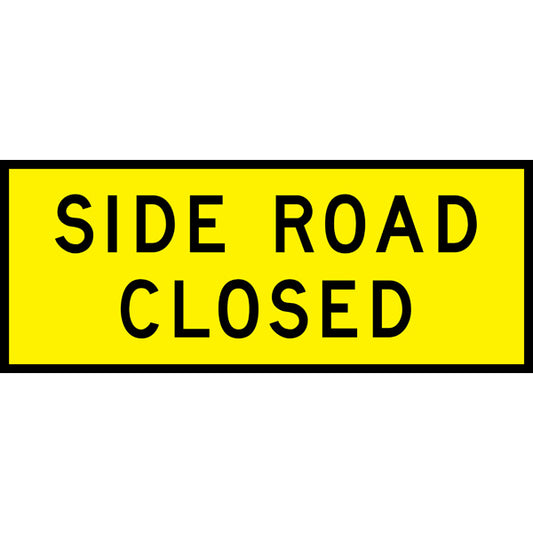 Side Road Closed (T1-32)