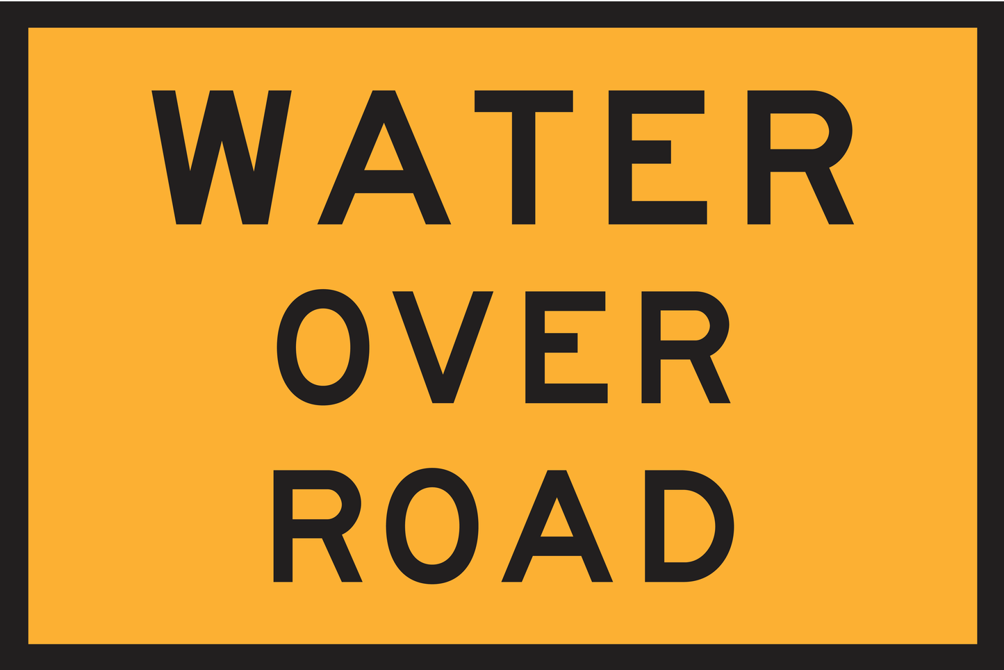 Water Over Road (T2-13A)
