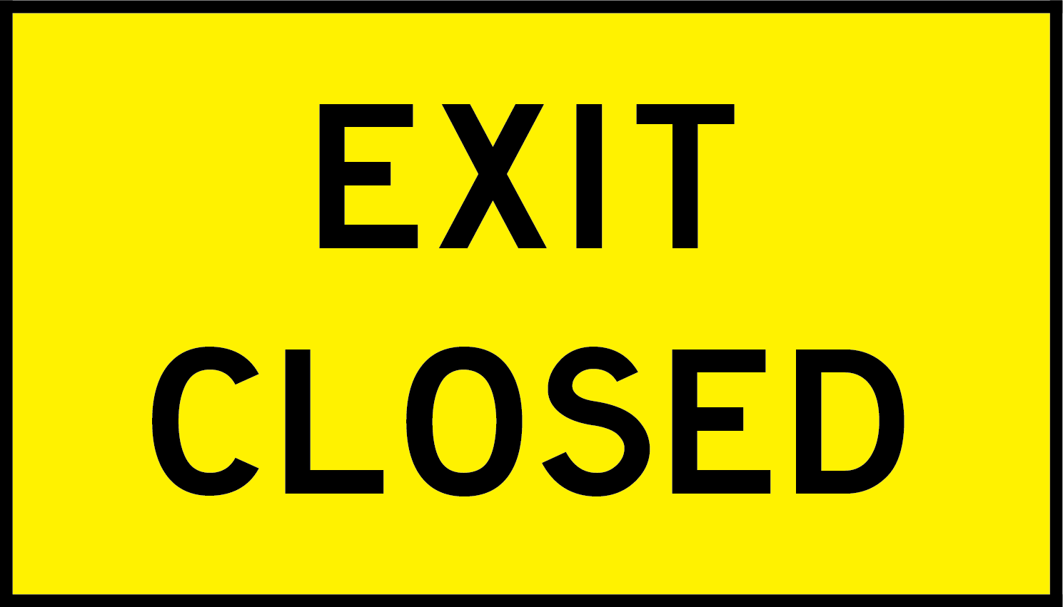 Exit Closed (T2-20)