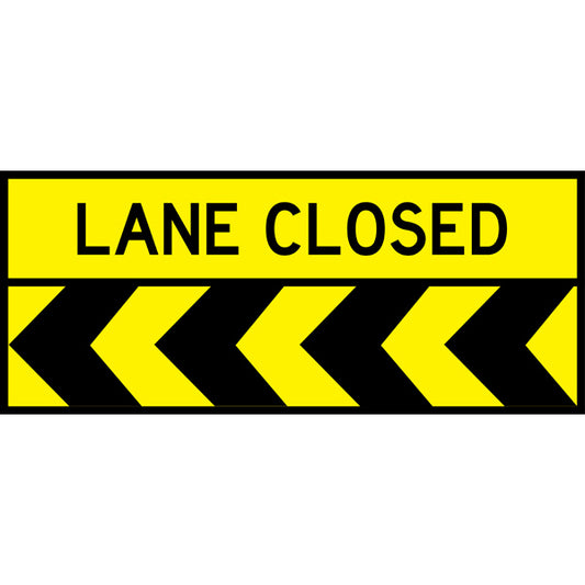 Lane Closed Chevron - Left (T2-235 L)