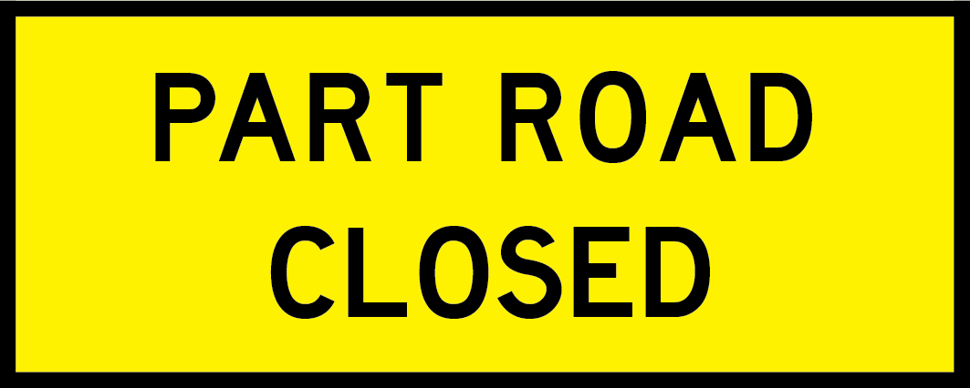Part Road Closed (T2-5)