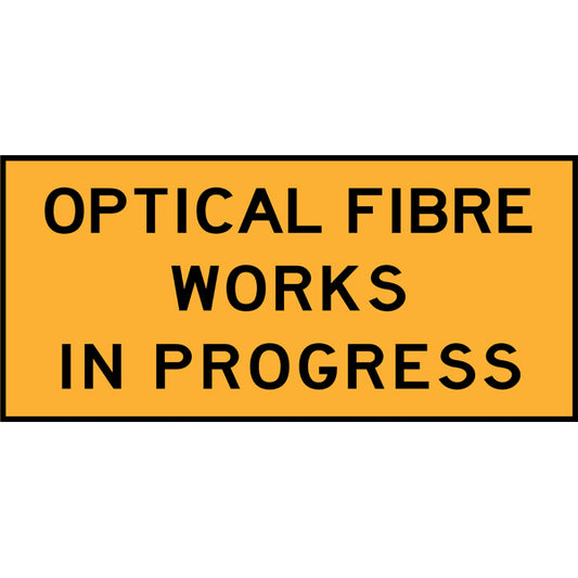 Optical Fibre Works In Progress (TC1265)
