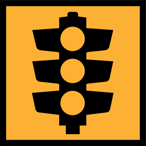 Traffic Lights (TC1216) Multi-Message Sign | Traffic Yellow CL400 ...
