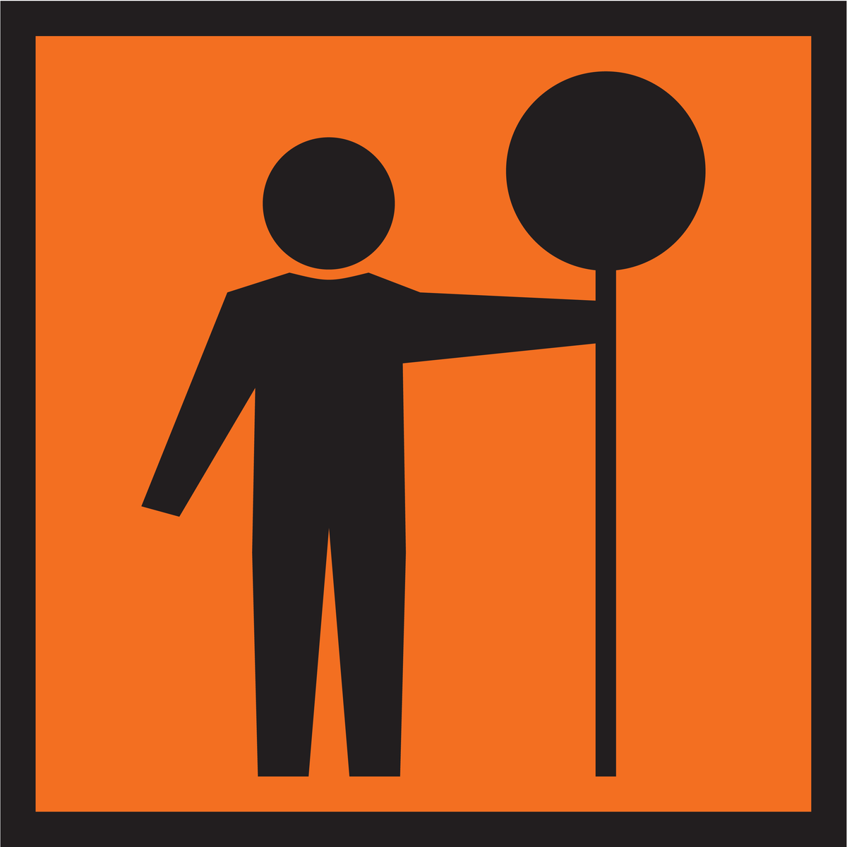 Traffic Controller (TC1257) Multi-Message Sign | Fluoro Orange CL400 ...