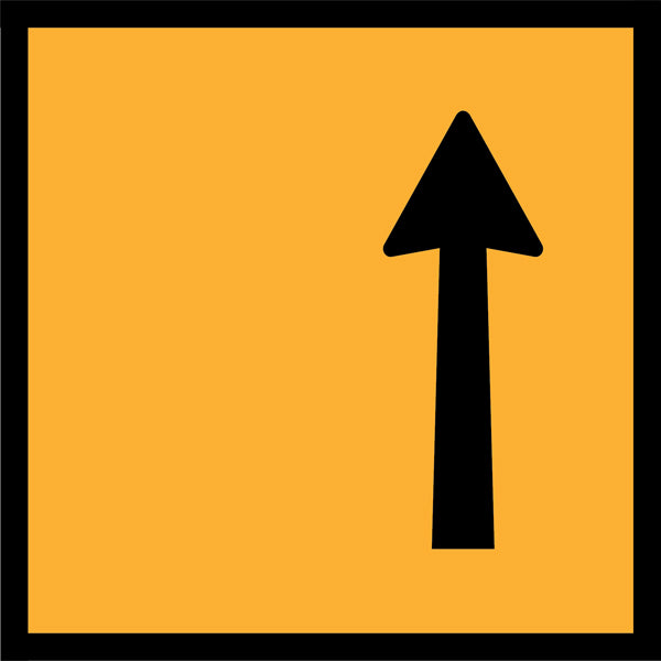 Right Lane Open (TC1359-4) – Multi-Message Sign