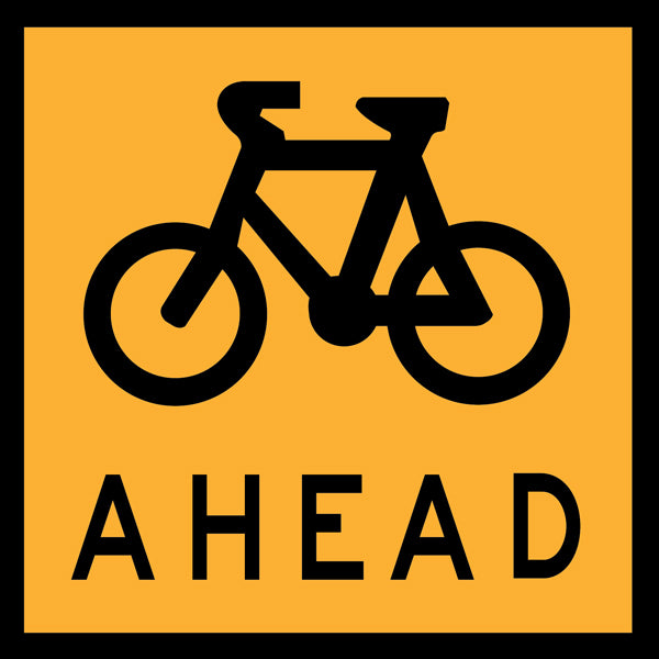 Cyclists Ahead (TC1397) – Multi-Message Sign