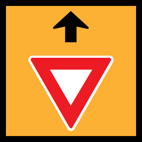Give Way Ahead (TC1452) – Multi-Message Sign
