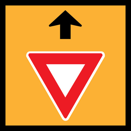 Give Way Ahead (TC1452) – Multi-Message Sign