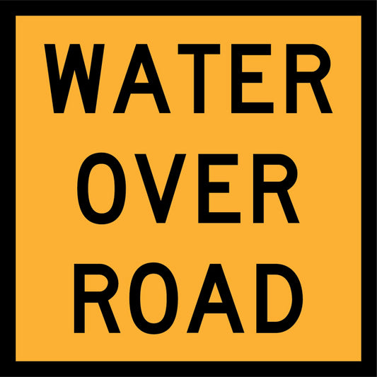 Water Over Road (TC1466-1) – Multi-Message Sign