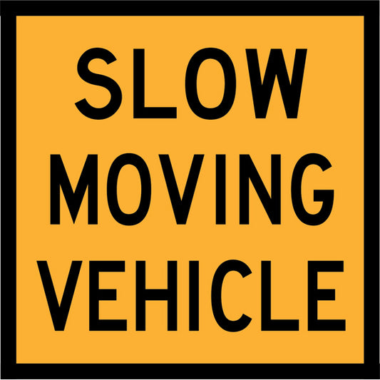 Slow Moving Vehicle (TC1526) – Multi-Message Sign