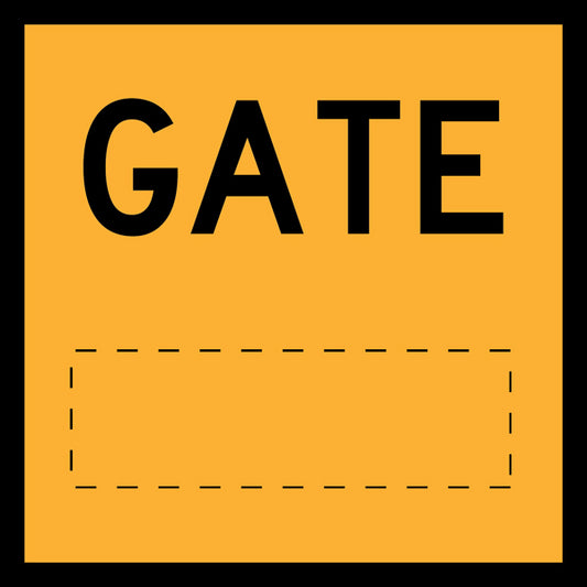 Gate Number (TC1693_2.1) – Multi-Message Sign