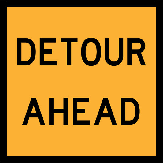 Detour Ahead (TC1903) – Multi-Message Sign