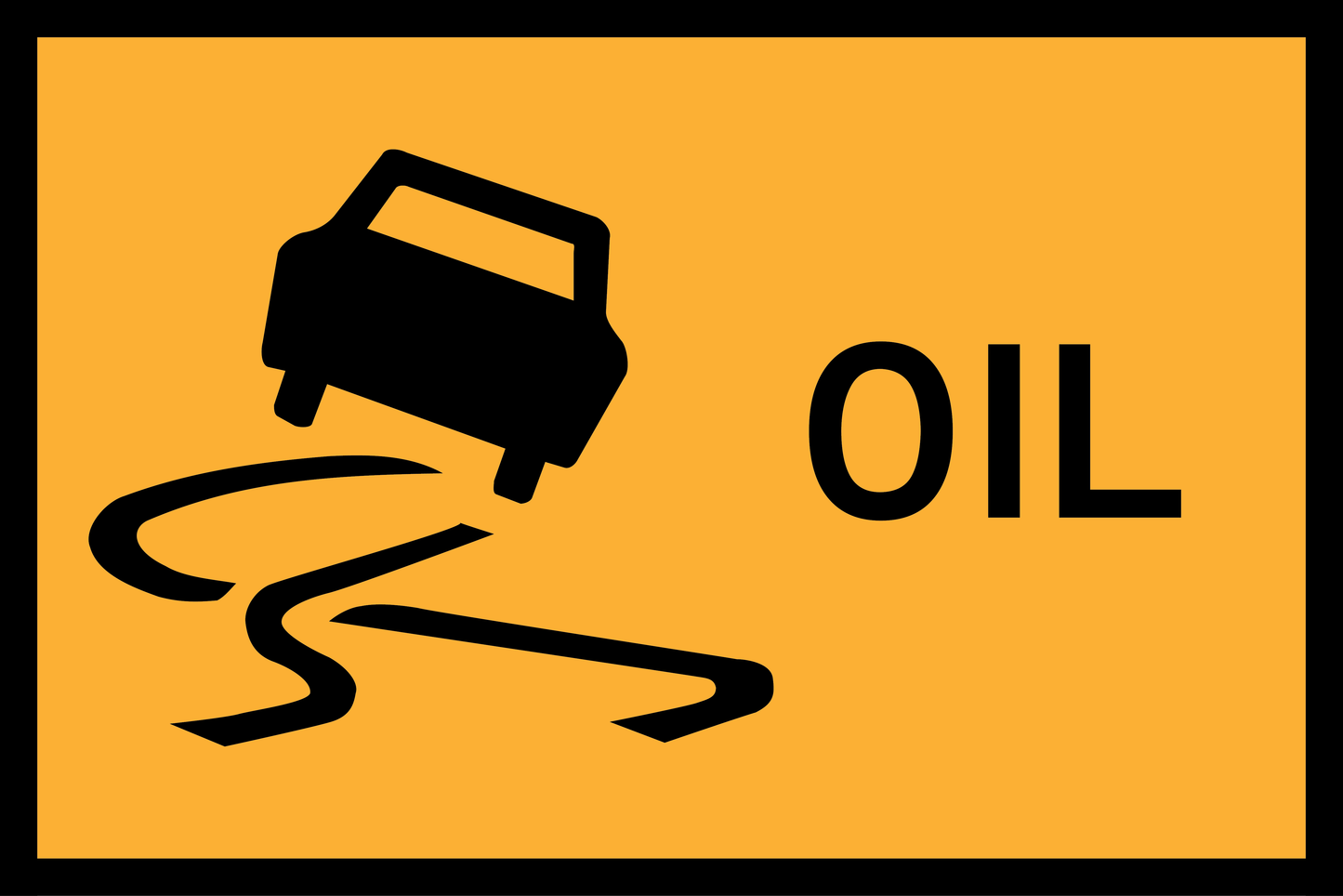 Oil Slippery Road (TC1924)