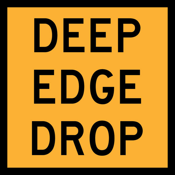 Deep Edge Drop (TC2036) Multi-Message Sign | Traffic Yellow CL400 ...