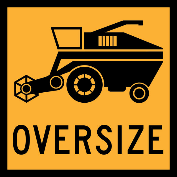 Oversized Farm Machinery (TC2064) – Multi-Message Sign