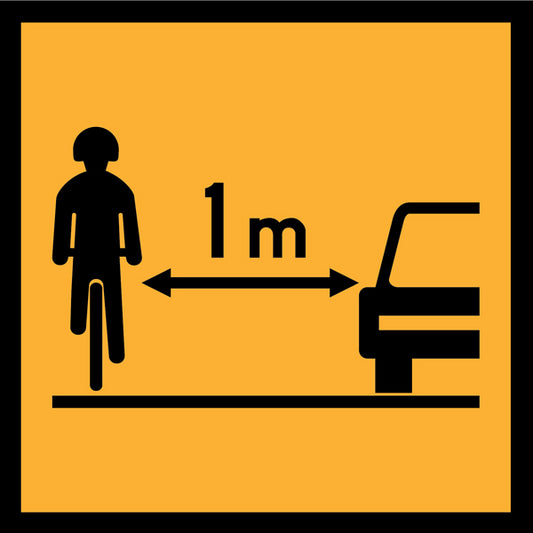 Share The Road 1m (TC2292_1) – Multi-Message Sign