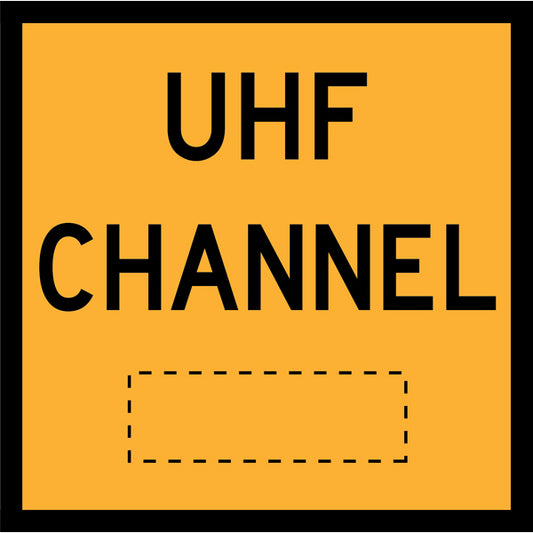 UHF Channel (TC2301_1) – Multi-Message Sign