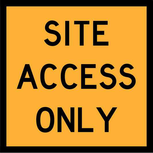 Site Access Only (TC2302) – Multi-Message Sign