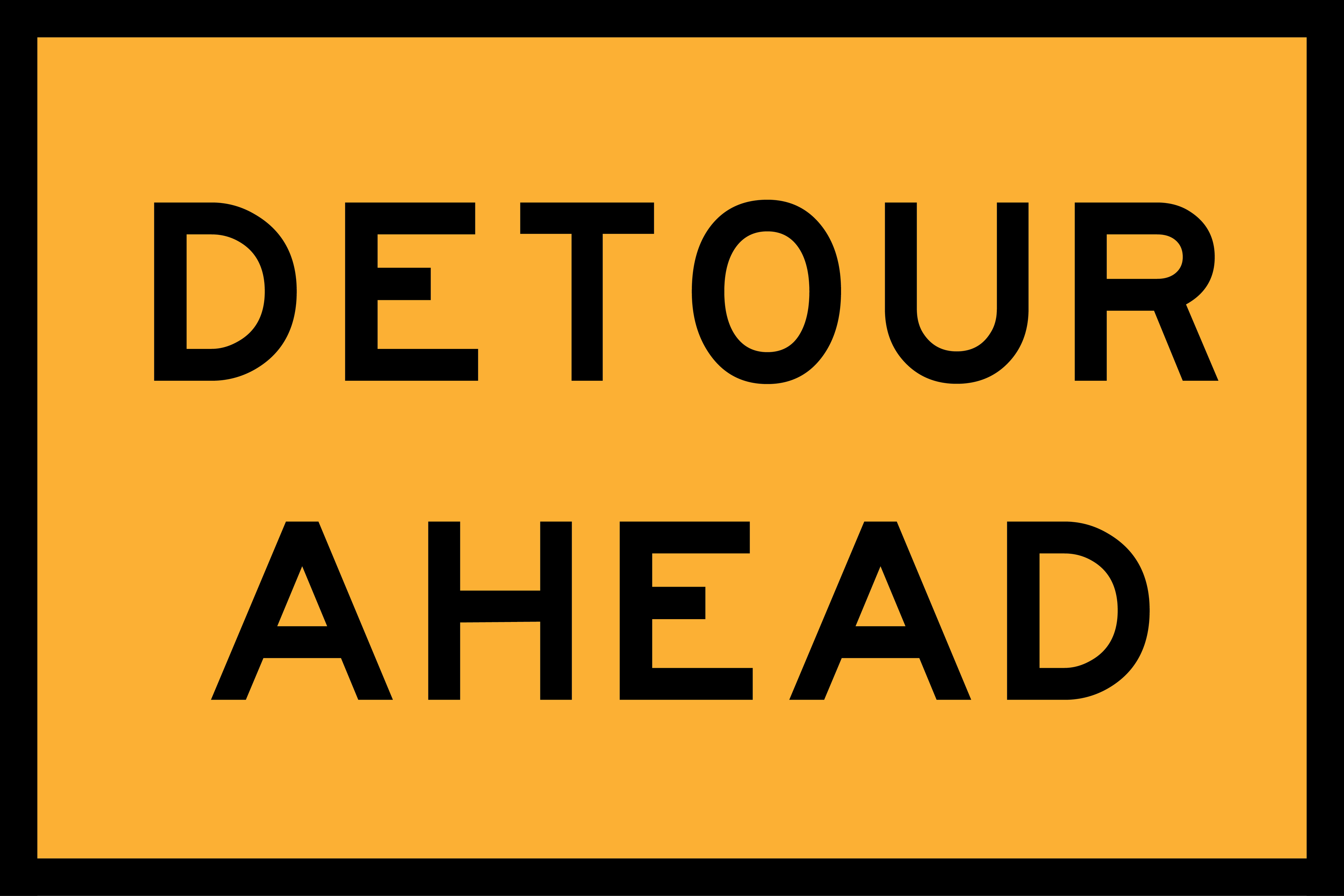 Detour Ahead (TC9764)