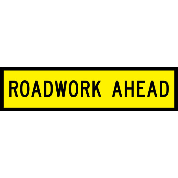 Roadwork Ahead (Tm1-1_b) Multi-Message Sign