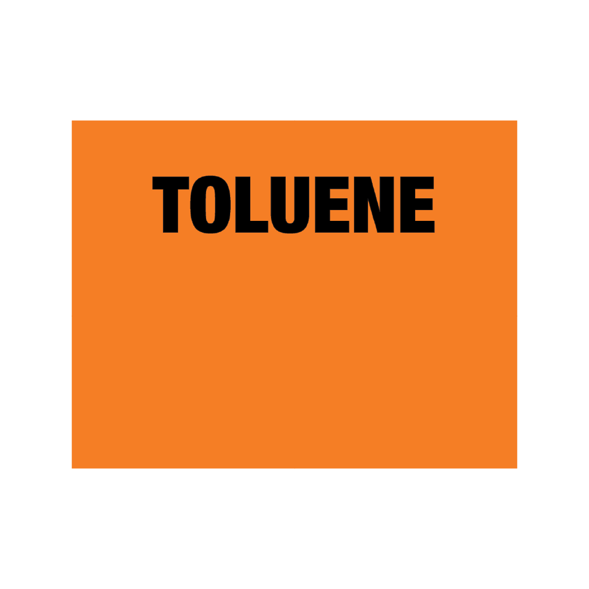 Hose ID Mini Markers – TOLUENE – 300mm x 250mm – Reflective & Non-Reflective Fuel Hose Identification