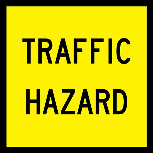 Traffic Hazard (Tm1-10_a) Multi-Message Sign