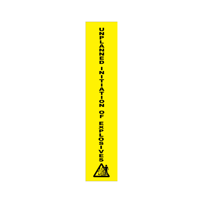 Reflective Delineation Sleeves – Unplanned Initiation of Explosives – CL400 Class 1W | Australian Made