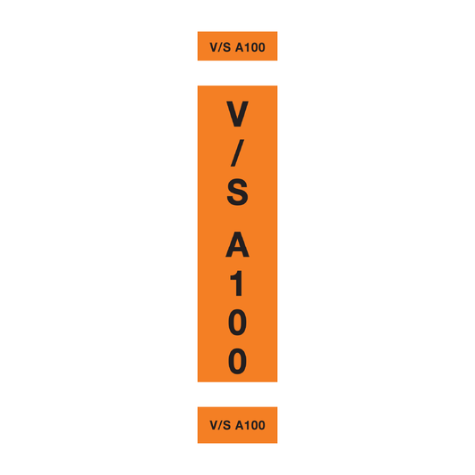 Pipeline & Hose Identification Sleeves – V/S-A100 | Reflective Pipeline, Pump & Fuel Transfer Markers