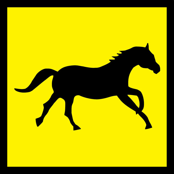 Wild Horses (W5-46) Multi-Message Sign