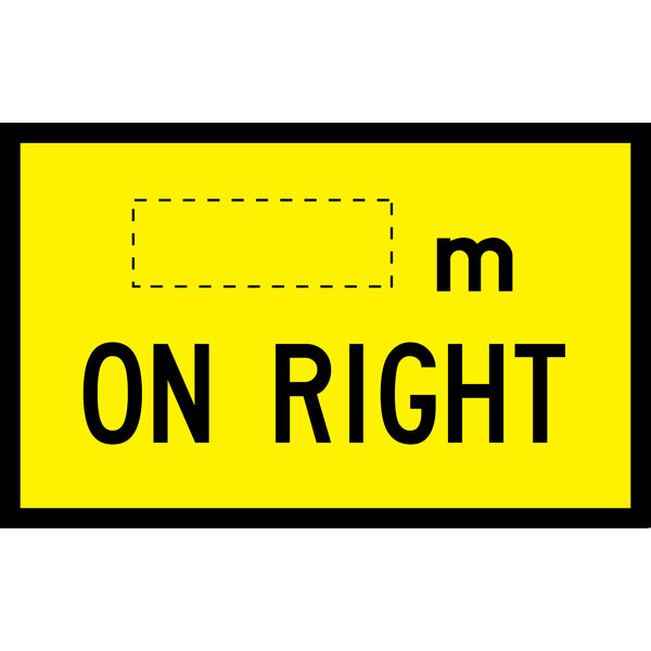 M On Right (W8-207R)