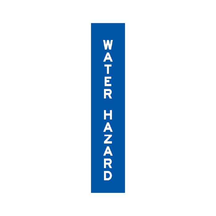 Reflective Delineation Sleeves – Water Hazard – CL400 Class 1W | Australian Made