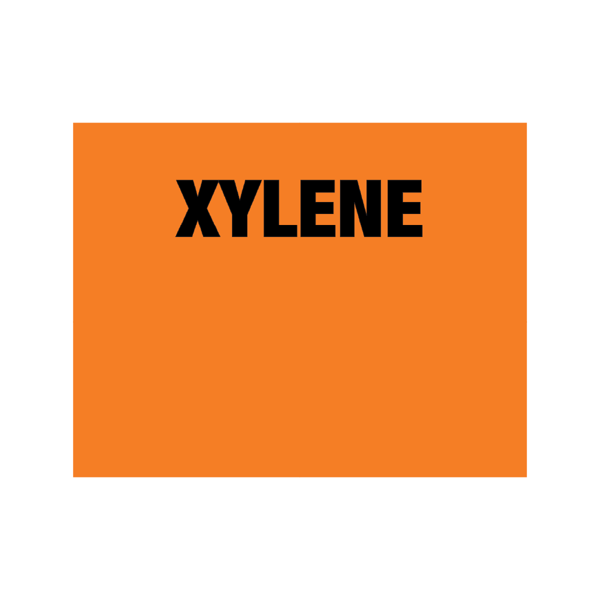 Hose ID Mini Markers – XYLENE – 300mm x 250mm – Reflective & Non-Reflective Fuel Hose Identification