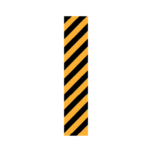 Reflective Delineation Sleeves – Traffic Yellow Hazard – CL400 Class 1W | Australian Made