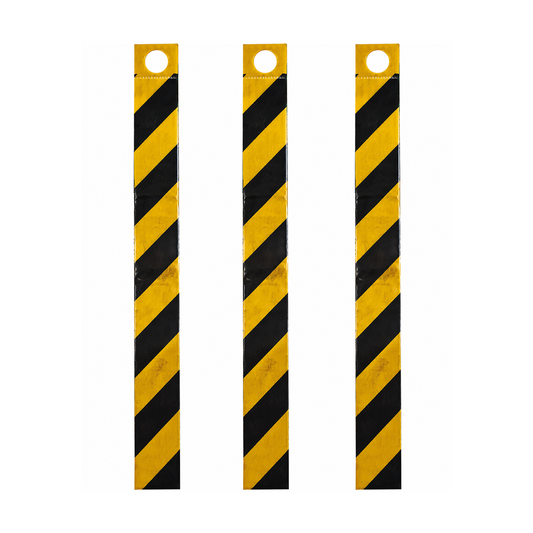Reflective Hazard Marker / Underground Hazard Identification Tag 50mm x 500mm