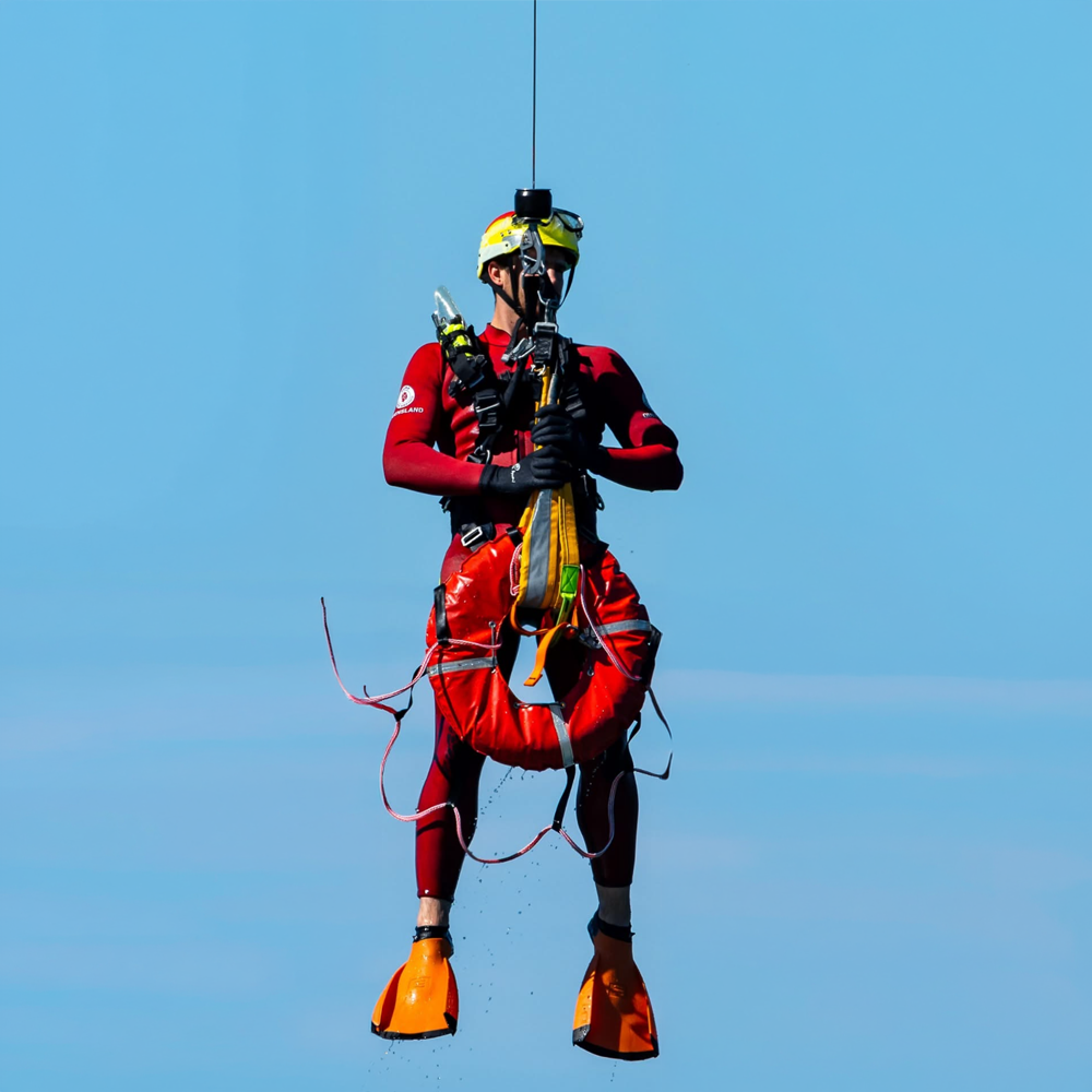 Helicopter Rescue Hook Protection Ring / Aviation Load Safety Protection System