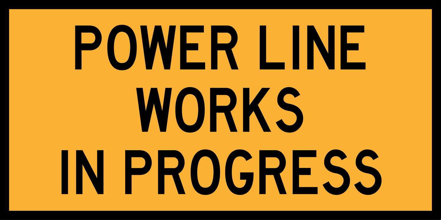 Power Line Works In Progress (TC2760_1)